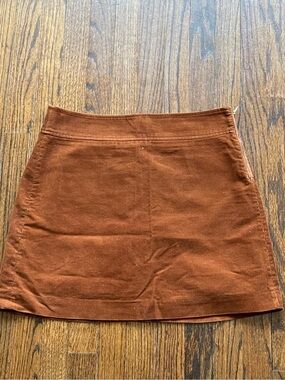 J.Crew A-Line Corduroy Mini Skirt